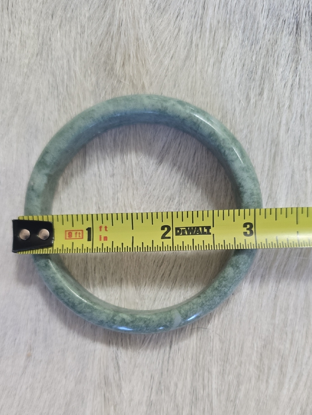 Natural Jade Bangle - Picture 6 of 7